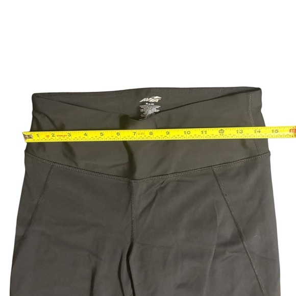 Avia Black and Gray Performance Leggings with Speckled Design - Picture 8 of 9